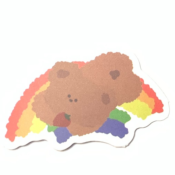 Rainbow Bear Sticker - Picture 1 of 2